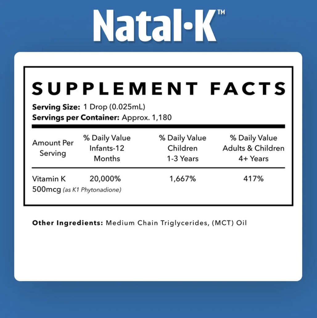 Natal K (Oral Vitamin K1) - Image 4