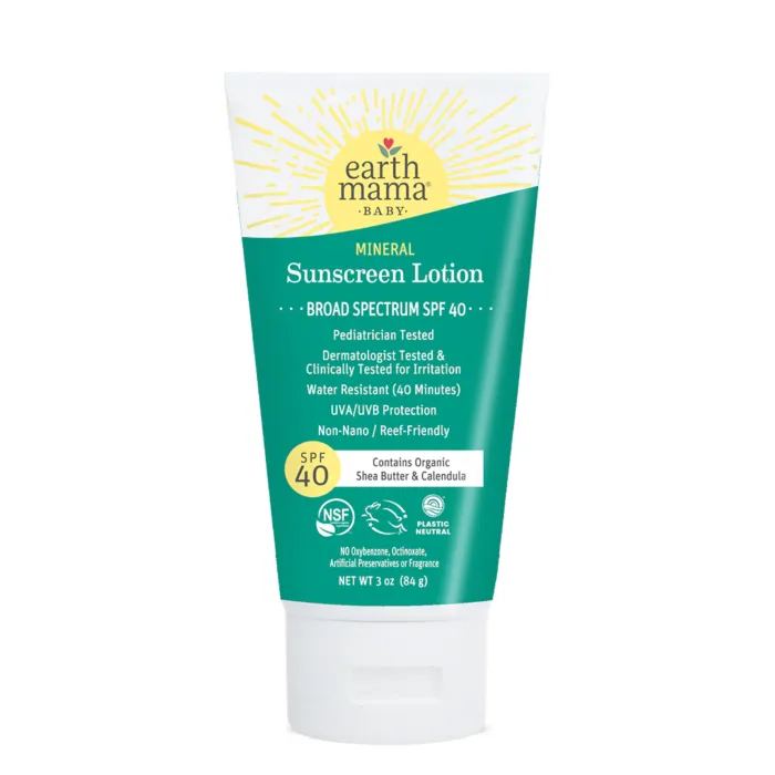 Earth Mama Mineral Sunscreen SPF 40