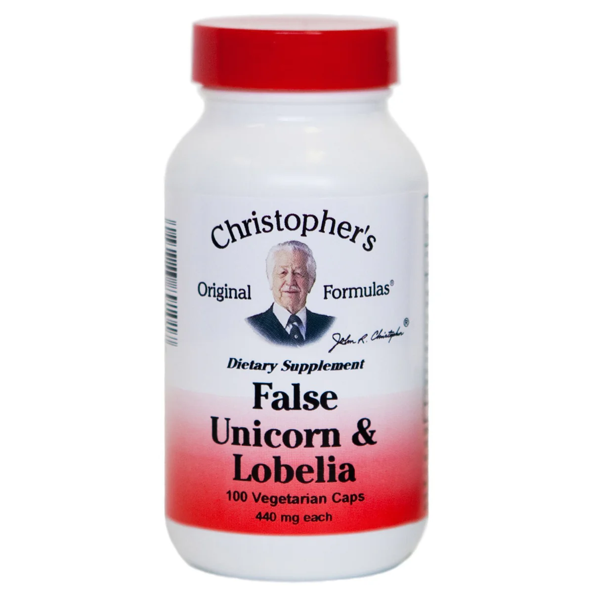 Dr. Christopher's False Unicorn and Lobelia Capsule